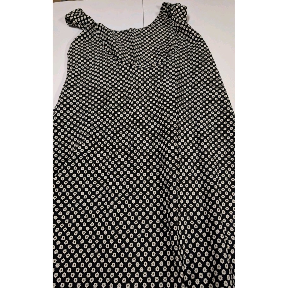 Vintage Nordstrom Lingerie Satin Slip Dress Size Medium Geometric Summer Midi